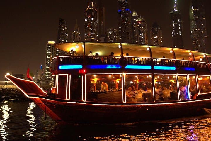 Dubai City Tour and Dubai Water Canal Dhow Dinner Cruise — Evening Canal Cruise & City Highlights photo 5