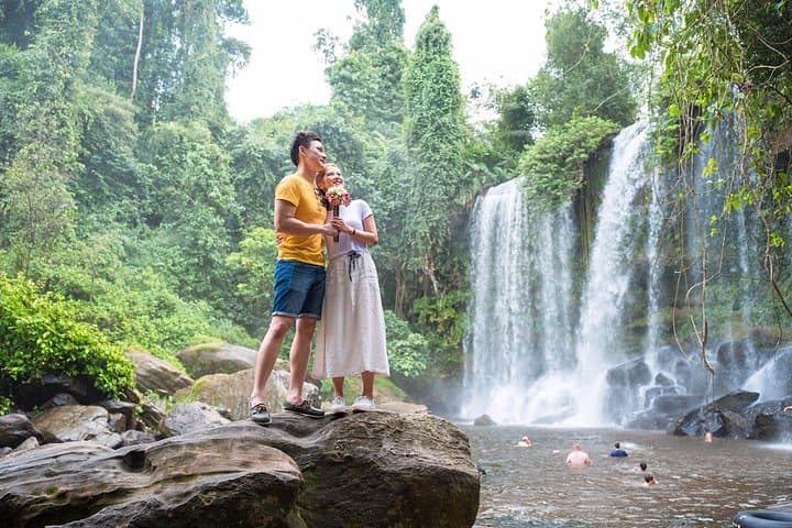 Full-Day Phnom Kulen & Tonle Sap: Waterfalls, Reclining Buddha & Floating Villages photo 3