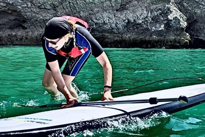 Sesimbra Stand Up Paddle: SUP Tour to Ribeira do Cavalo & Arrábida Caves photo 4