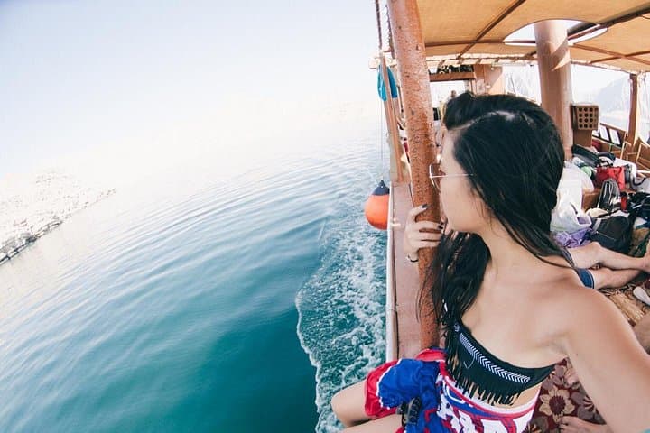 Full-Day Dhow Cruise in Khasab — Musandam Fjords, Dolphins & Snorkeling photo 1