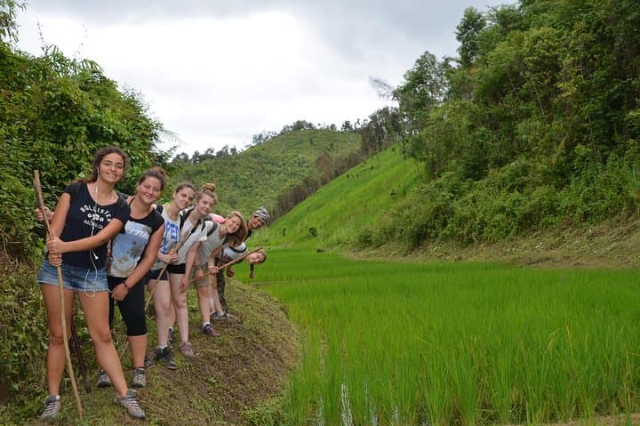 3-Day Mae Wang Jungle Trek: Waterfalls, Bamboo Rafting & Karen Village Stay