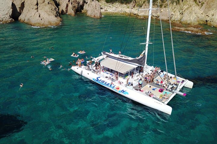 Costa Brava Catamaran Cruise with Barbecue, Swimming & Drinks