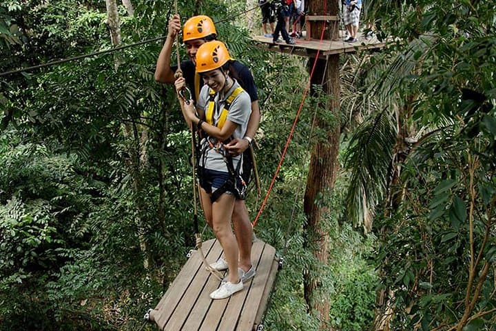 Phuket ATV + Flying Hanuman Zipline: 35-Platform Jungle Rush with Meal & Transfer photo 2