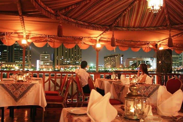 Dubai Creek Dinner Cruise: Romantic Dhow Dinner with Buffet & Hotel Transfer photo 6