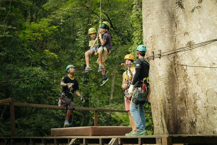 Phuket ATV + Flying Hanuman Zipline: 35-Platform Jungle Rush with Meal & Transfer