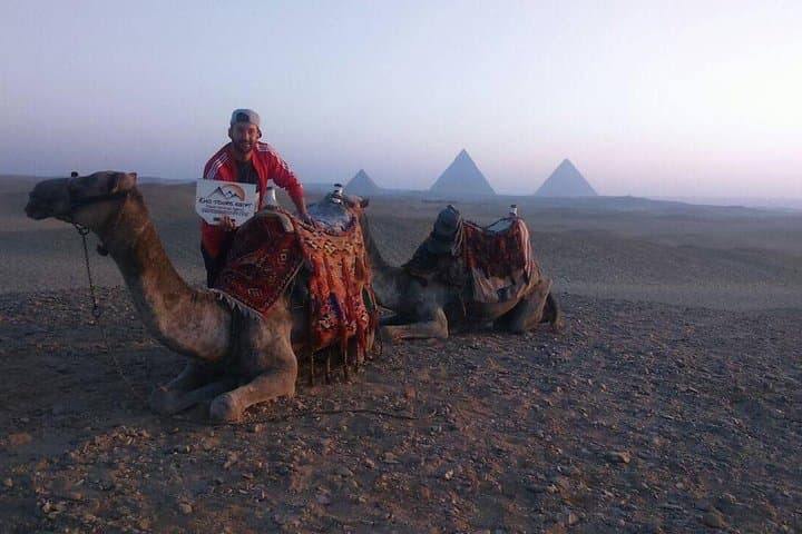 Sunrise Camel Ride at Giza Pyramids: Early-Morning Desert Adventure photo 4