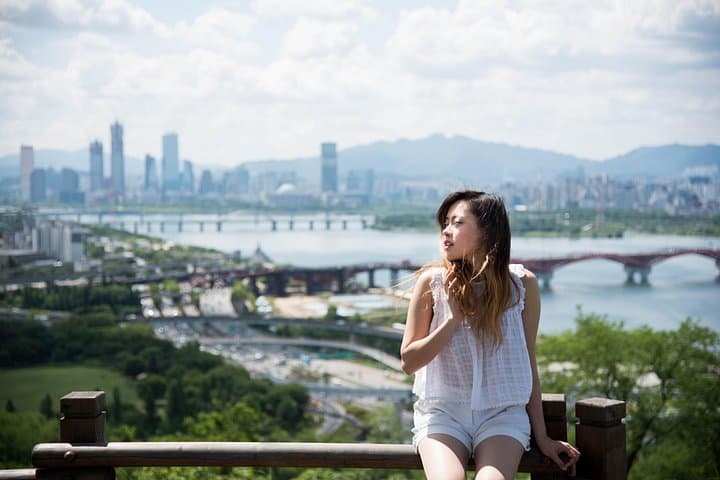 Private Sky Park Photo Shoot at Haneul Park — Seoul Golden Hour Portraits