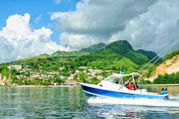 Dash and Splash Snorkel Adventure in St Lucia: Speed-Boat to Anse Cochon and Marigot Bay