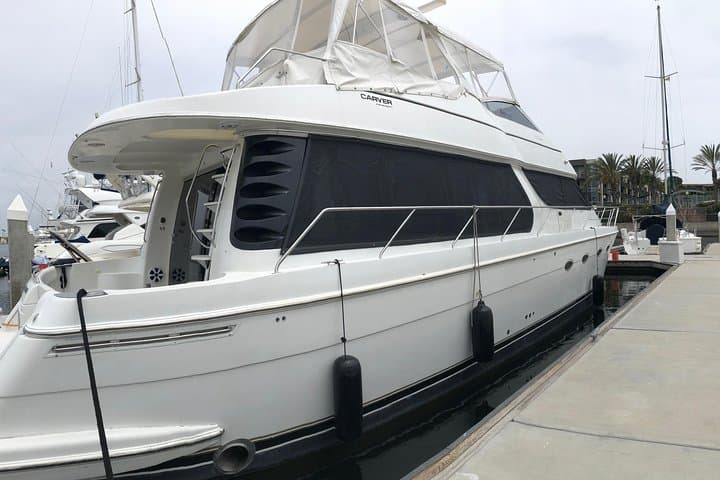 Private 60' Carver Yacht Charter in Marina del Rey: Coastal Cruise to Santa Monica, Malibu & Catalina photo 1