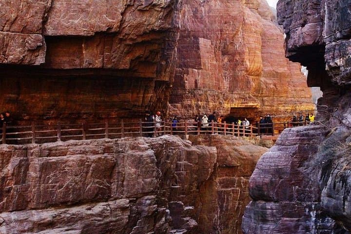 Yuntai Mountain Private Day Tour from Luoyang — Red Stone Gorge & Xiaozhaigou Highlights photo 2