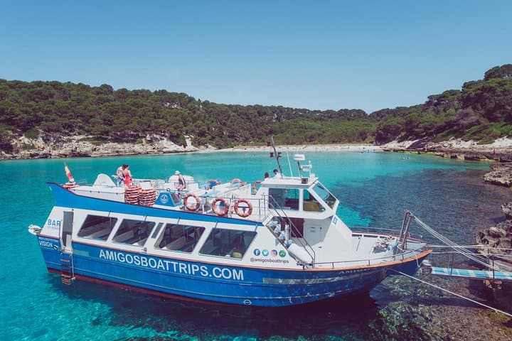 Half-Day Boat Tour Along Menorca's South Coast: Cala'n Bosch to Remote Coves photo 1