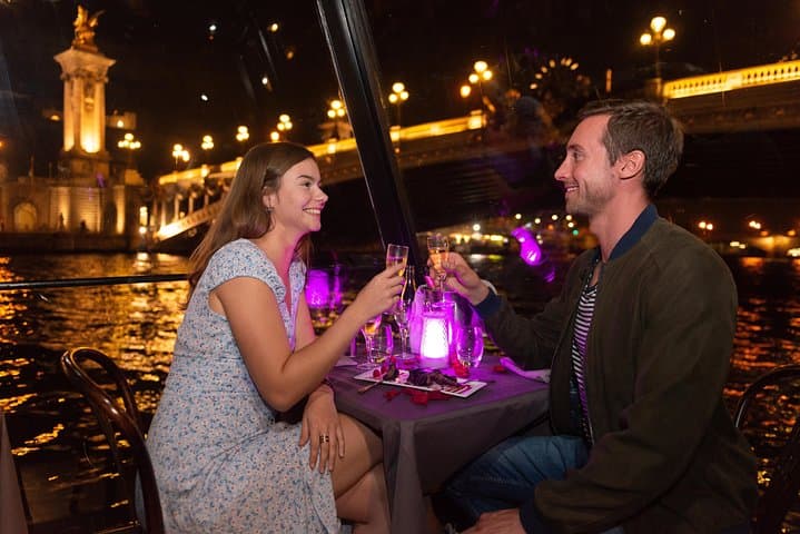 Seine Dinner Cruise with Eiffel Tower Access and Moulin Rouge Show — Paris Night Experience photo 5