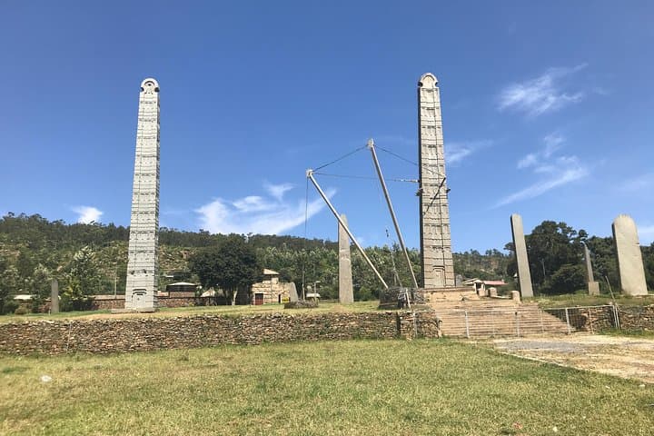 Axum (Aksum) City Tour: Ancient Obelisks, Churches & Queen of Sheba Ruins