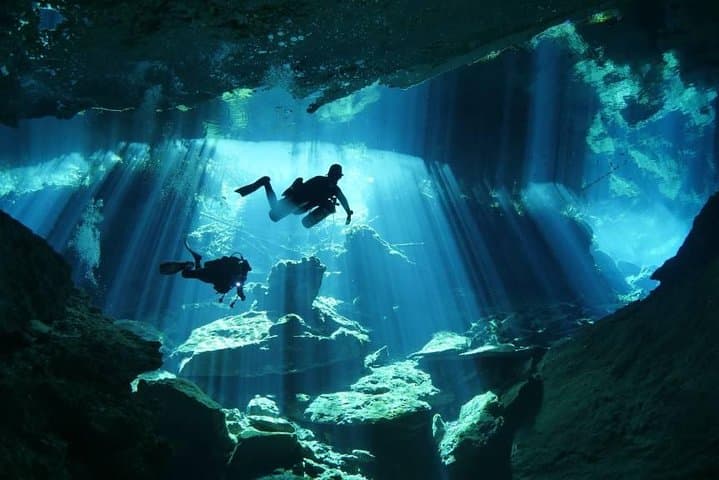 Cenote Diving from Riviera Maya: Guided Two-Dive Exploration
