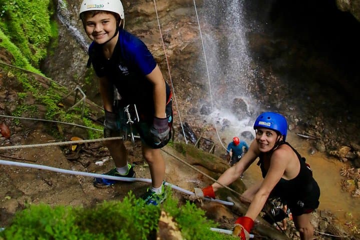 La Fortuna Canyoning and Whitewater Rafting Combo — Rappel, Zip & Raft photo 4