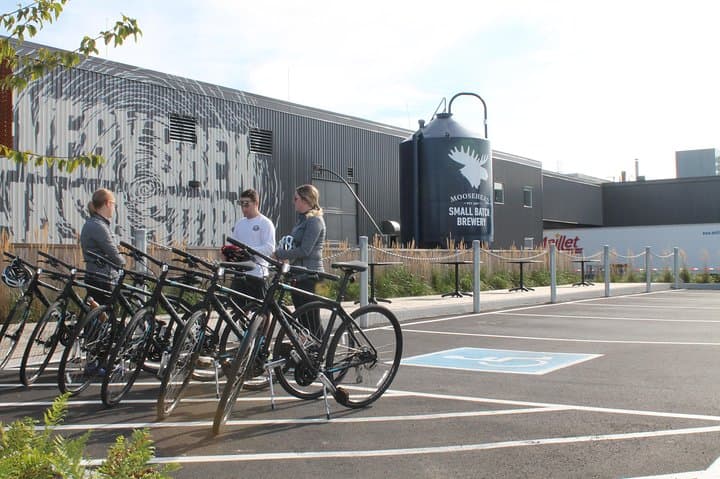 Saint John Highlights & History Cycling Tour — Bike Forts, Reversing Falls & Moosehead Brewery