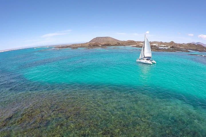 Sun, Snorkel and Paella: OBY Catamaran Cruise to Isla de Lobos from Corralejo photo 3
