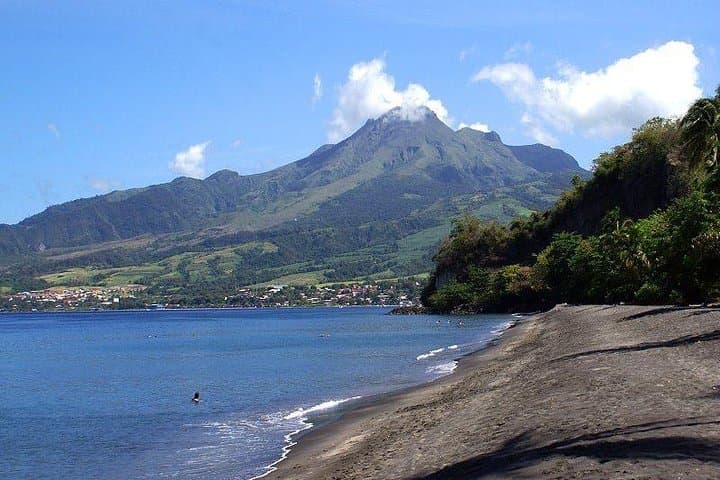North Martinique Tour: Rainforest Walks, Mont Pelée History, DEPAZ Rum & Black Sand Beaches