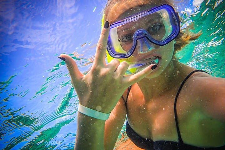 Private 5-Hour Catamaran Snorkel Tour from Playa del Carmen with Open Bar & Fishing photo 6