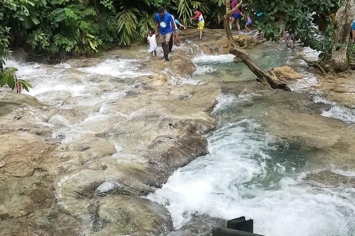 Climb Dunn's River Falls: Ocho Rios Guided Waterfall Hike & Lagoon Dip photo 5
