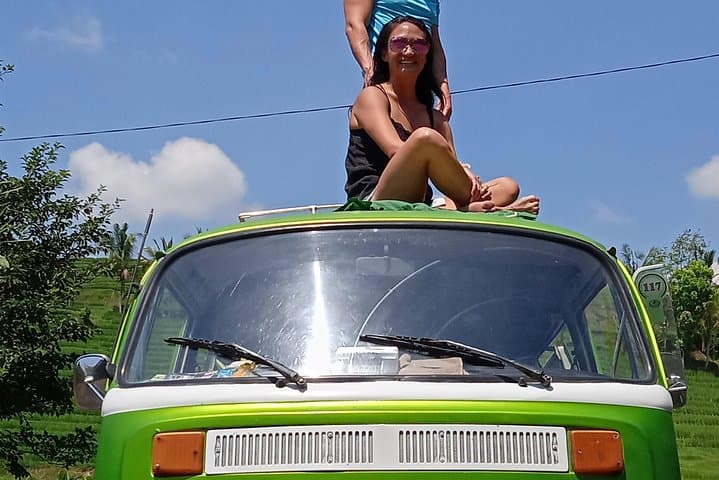 Cruise Ubud in a Classic VW Bus: Private Tour to Waterfalls and Rice Terraces photo 2
