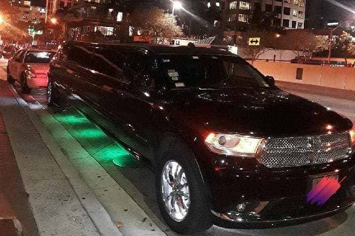 Miami Luxury Party Bus: Private 14‑Passenger SUV Limo with Wi‑Fi & Sound System photo 3