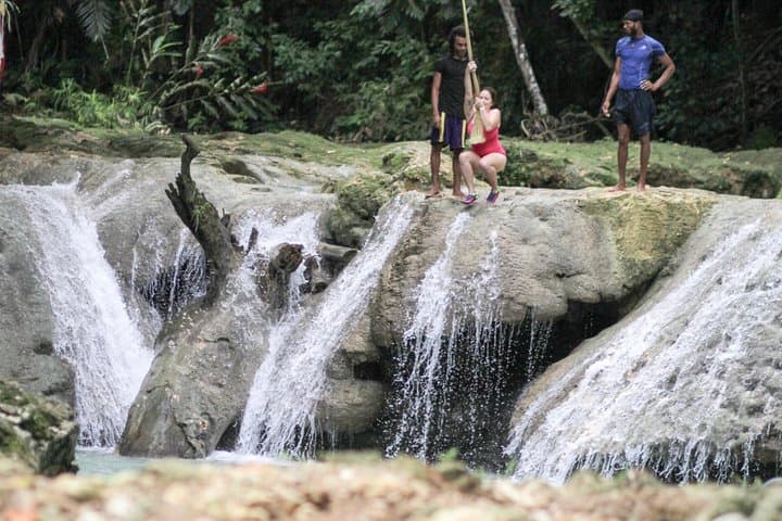 Blue Hole & Dunn's River Falls Day Trip from Negril — Swim, Climb & Lunch Included photo 2