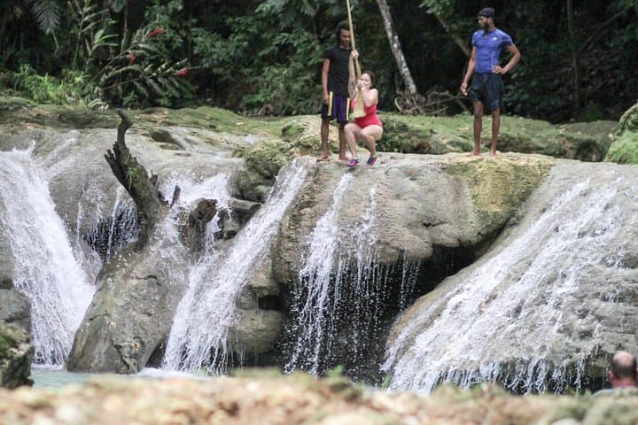 Blue Hole & Dunn's River Falls: Ocho Rios Waterfall Adventure from Negril photo 3