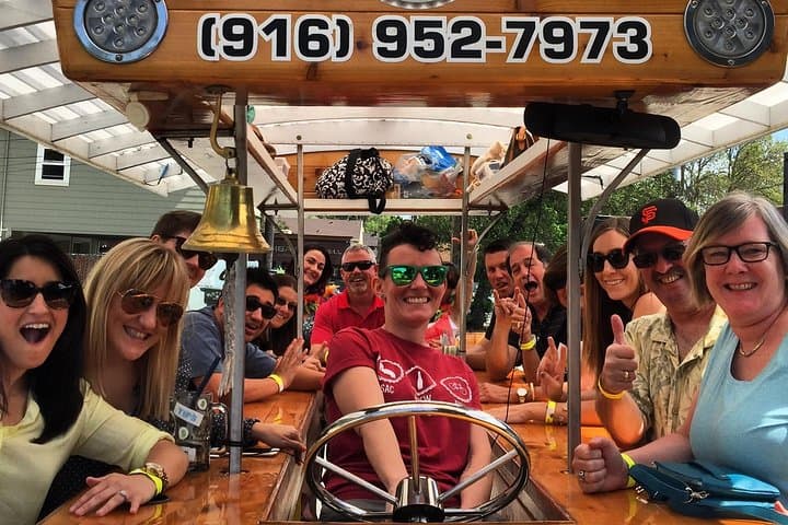 Sacramento Brew Bike Pub Tour: 2-Hour 15-Seat Beer Bike Bar Hop photo 3