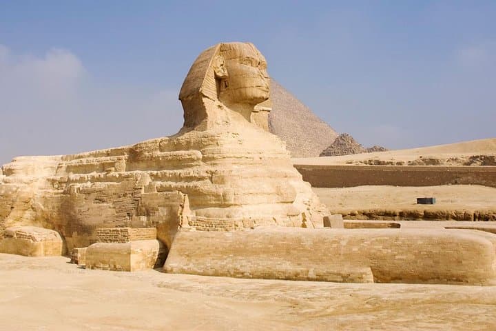 Full-Day Private Tour: Giza Pyramids, National museum of Egyptian Civilization & Khan El Khalili photo 3