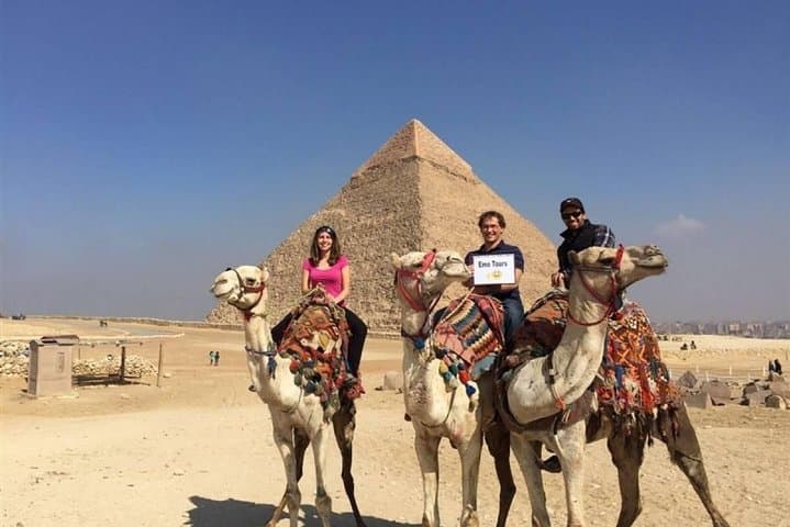 Giza Pyramids Private Day Tour: Camel Ride & Egyptian Museum Experience photo 3