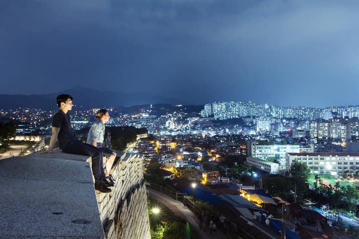 Seoul Moonlight Walking Tour: Naksan Park & Ihwa Mural Village with a Local Historian