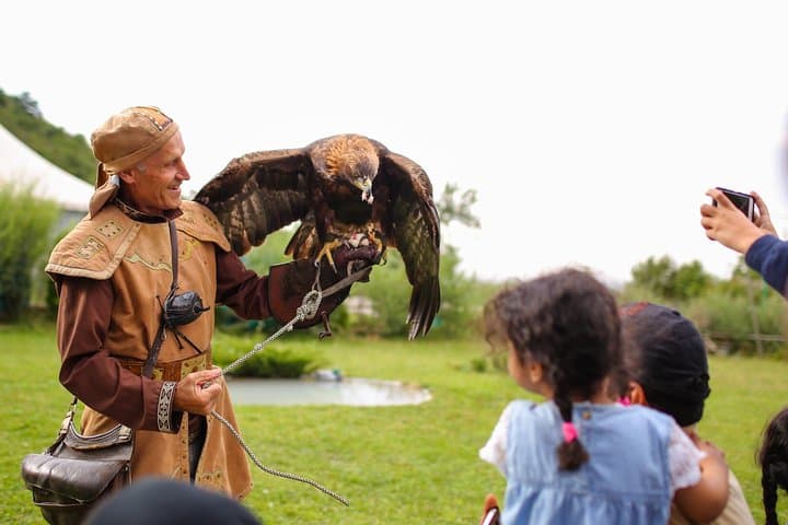 Almaty Private Ethnic Tour: Falconry, Felt Workshops & Central State Museum