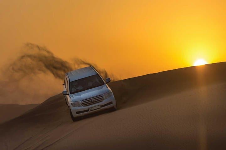 Dubai Morning Desert Safari: Sunrise Dune Bashing & Camel Farm