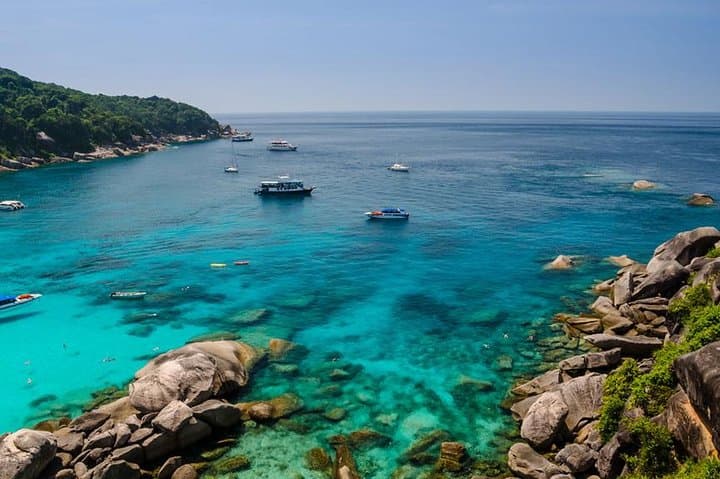 Similan Islands One-Day Tour from Khao Lak: Snorkel Pristine Reefs by Speed Catamaran