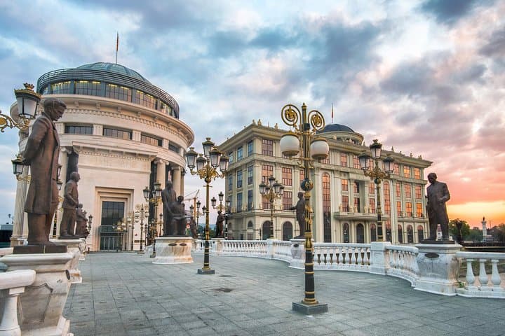 Skopje walking tour: Kale Fortress, Old Bazaar & Brutalist City Highlights