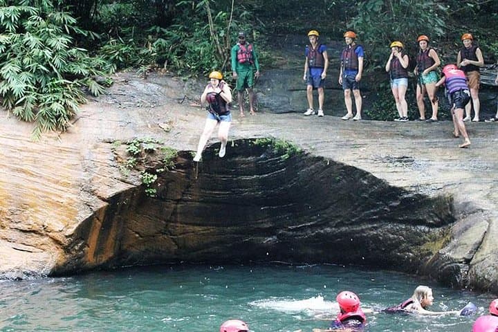 Katarangala Stream Adventure: Slide, Jump and Descend a 100 ft Waterfall in Kitulgala