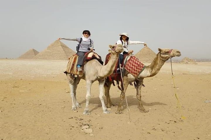 Giza Pyramids and River Nile: Private Day Tour with Felucca Ride from Cairo photo 2