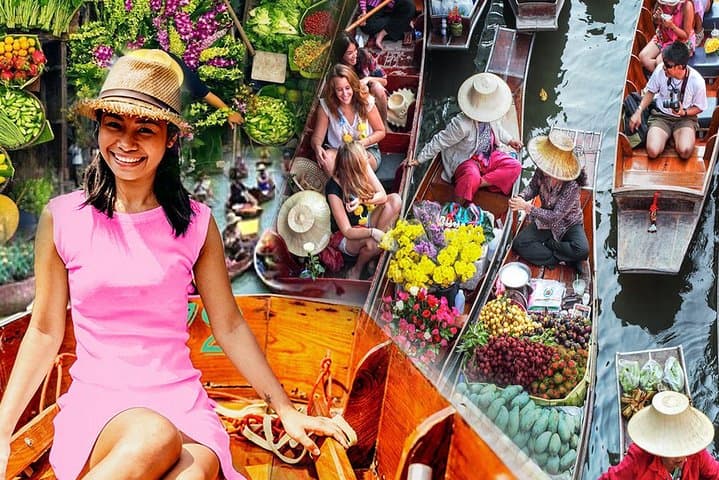 Damnoen Saduak Floating Market: Paddle-Boat Tour from Bangkok photo 1