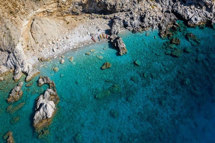 Sea Kayaking Agia Galini: Explore Caves, Clear Water & Coastal Cliffs in Crete photo 3