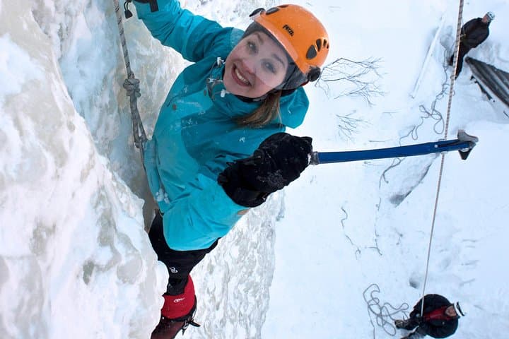 Ice Climbing in Pyhä: Guided Tajukangas Ice Fall Adventure in Finnish Lapland photo 3