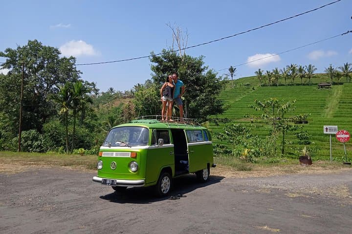 Cruise Ubud in a Classic VW Bus: Private Tour to Waterfalls and Rice Terraces photo 5