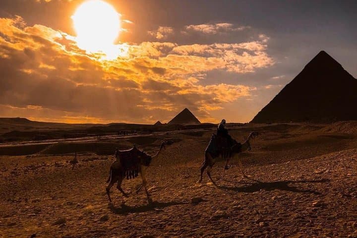 Full-Day Private Tour: Giza Pyramids, National museum of Egyptian Civilization & Khan El Khalili photo 2