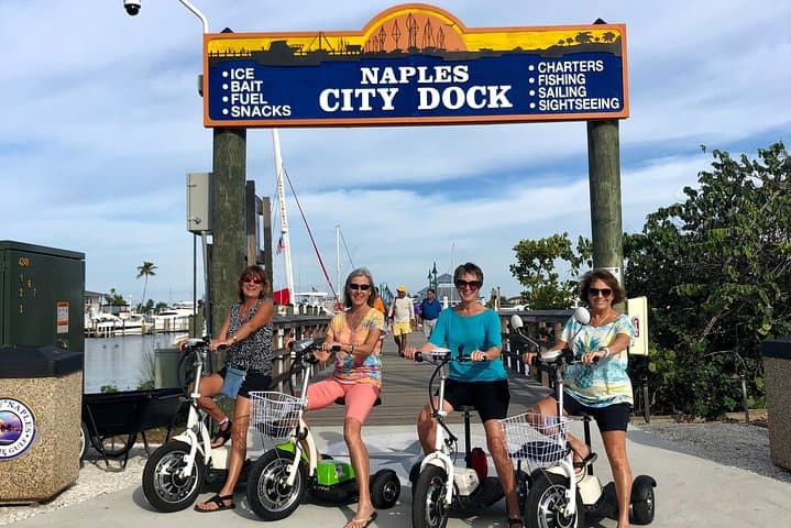 Naples Electric Trike Tour: Guided 90-Min City Sightseeing on Motorized Trikes photo 3