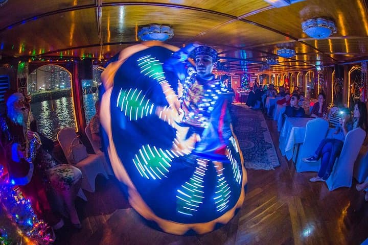 Dubai Marina Dhow Dinner Cruise: Evening Buffet & Skyline Views Aboard the Alexandra photo 3