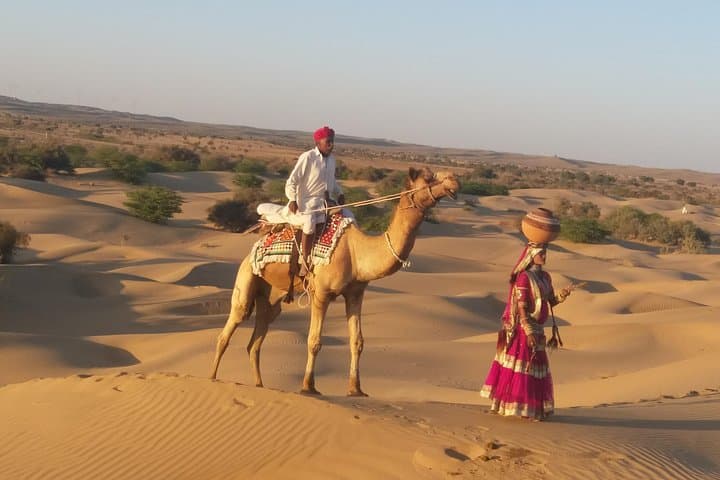 Overnight Thar Desert Camping & Camel Safari from Jaisalmer photo 4