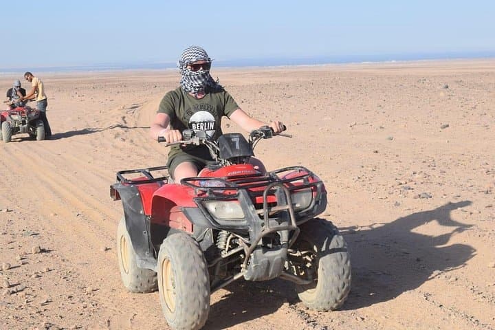 Sunset Quad Tour in Hurghada: Desert Ride, Bedouin Village & BBQ photo 2