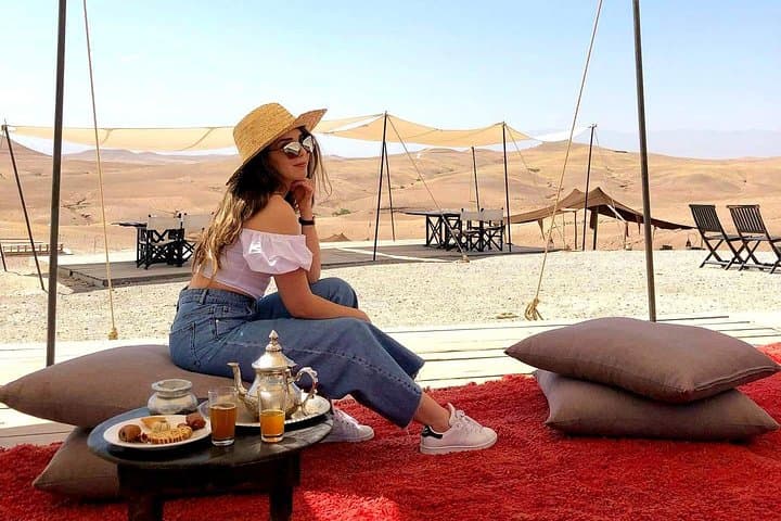 Sunset Camel Ride & Dinner in the Agafay Desert near Marrakech photo 4