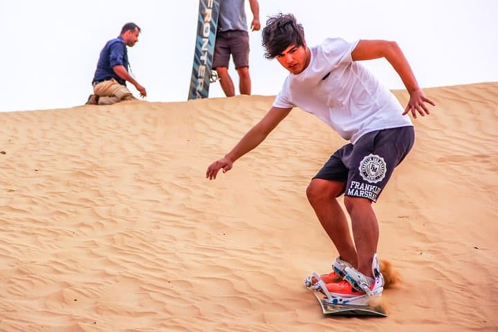 Sunset Dune Safari in Abu Dhabi: 4x4 Dune Bashing, Camel Ride & BBQ Camp Experience photo 5
