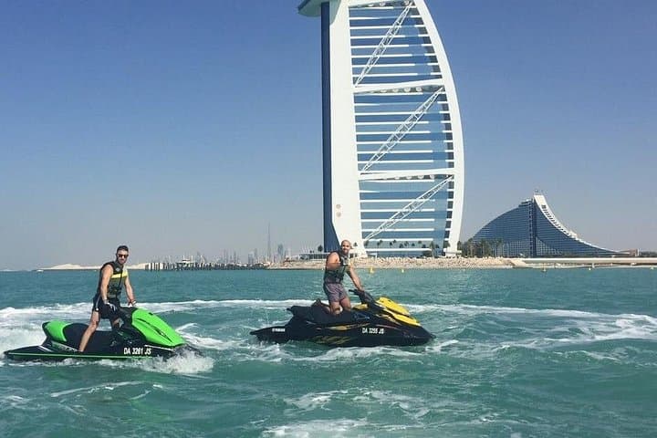 Dubai Jet Ski Tour: 30-Minute Ride Past Burj Al Arab & Atlantis photo 1